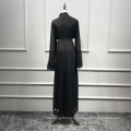 LSM003 Newest Muslim Embroidery Dress Maxi Islamic Clothing Muslim Women'S Casual Dresses